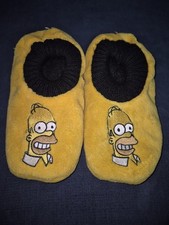 Homer Simpson Mens Slippers | Brand New | Fits Shoe Size 8-9 | Warm Slippers