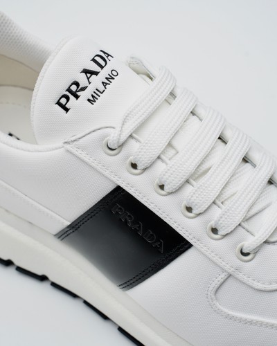 Prada mens white sneakers - prada,