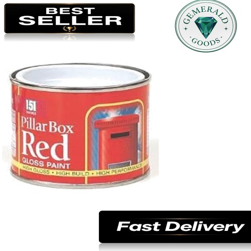 180ml pillar box red - red, gloss
