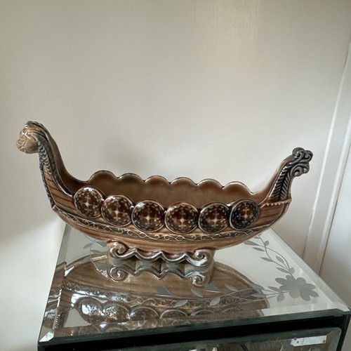 Wade porcelain viking ship - porcelain,