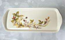 Vintage Melamine St Michael M&S Snack Sandwich Tray - Harvest Design - USED