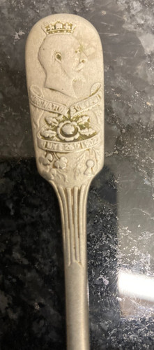 Antique 1902 spoon - king, edward