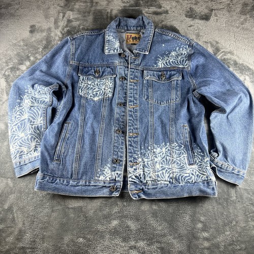 Duke jeans custom bleach - duke,