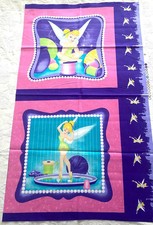 Disney Tinker Bell Fabric Panel #5406 – 2 Blocks 53x90cm Cotton