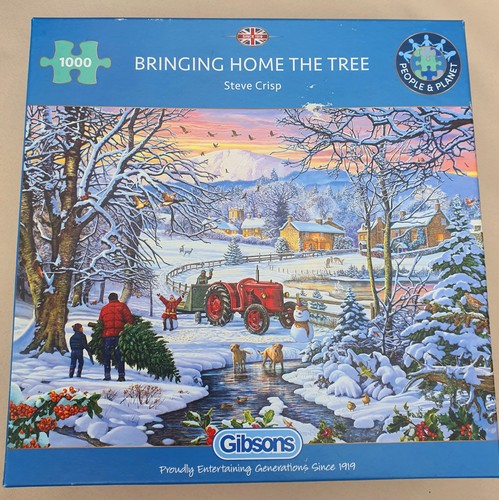 Gibsons 1000 piece jigsaw - gibsons,