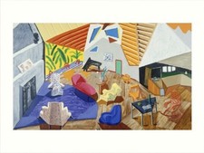 David Hockney Large interior