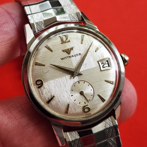 Wittnauer 1963 linen dial - wittnauer,