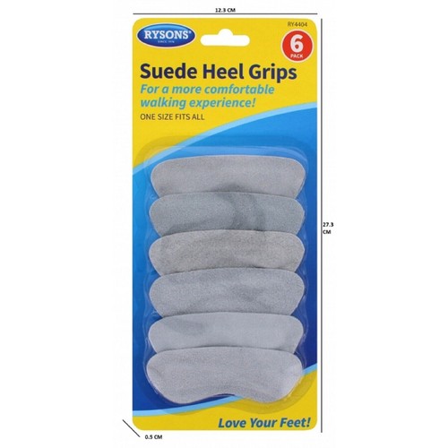 Suede heel grips comfort - suede, shoes