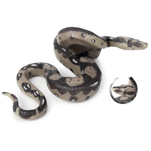 Fake realistic boa snake scary - fake,