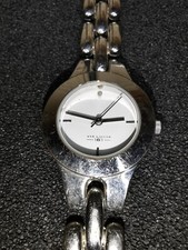 Ladies Via Lucia Quartz Watch with Silver Metal Strap - 682