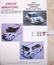 V063 SKODA FABIA S2000 RALLYE