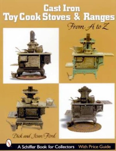 Cast iron toy cook stoves - cast,