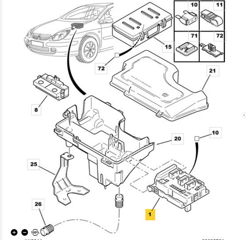 New genuine under - under, bonnet