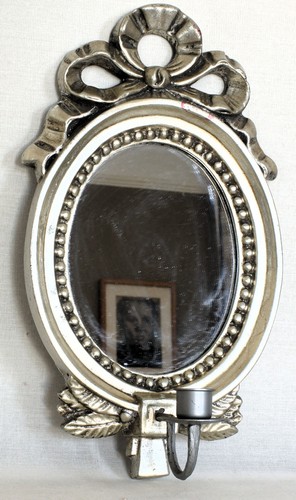 Wall mirror with - , candle