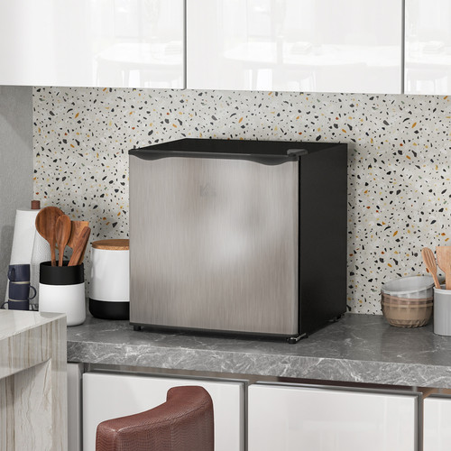 Mini freezer black - mini, silver