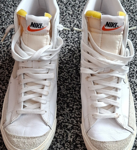 Nike white yellow high - nike,