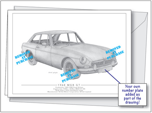 Mgb personalised hand - mgb, gt