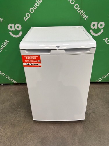 Beko fridge white e rated - white,