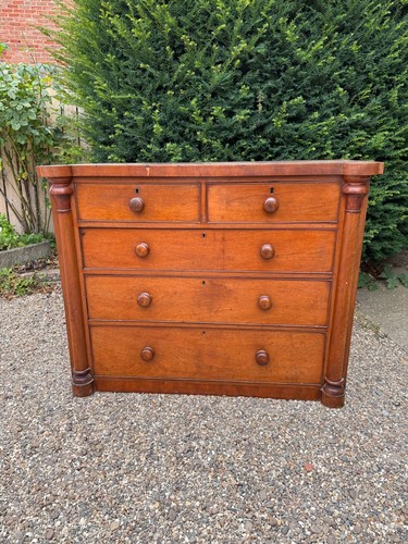 Victorian mahogany chest - mahogany, of