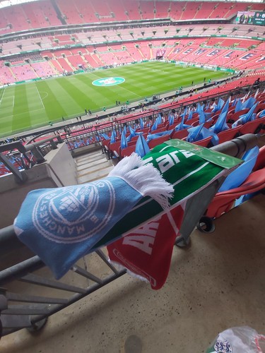 Official match scarf arsenal - match, v