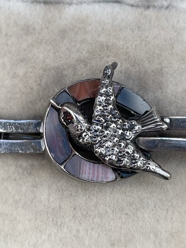 Scottish natural agate bird - natural,