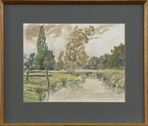 Watercolour cyril - by,