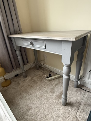 Small shabby chic office - shabby,