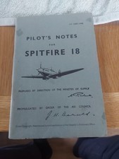 Spitfire pilots notes - spitfire,