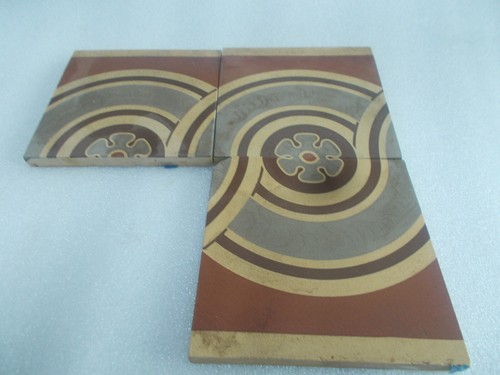Floor tiles encaustic border - floor,