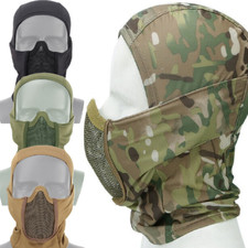 KombatUK Breathable Airsoft Paintball Open Operators Balaclava / Mesh Face Guard