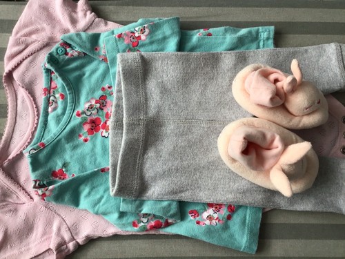 Baby girl zara pink - girl, pink/grey
