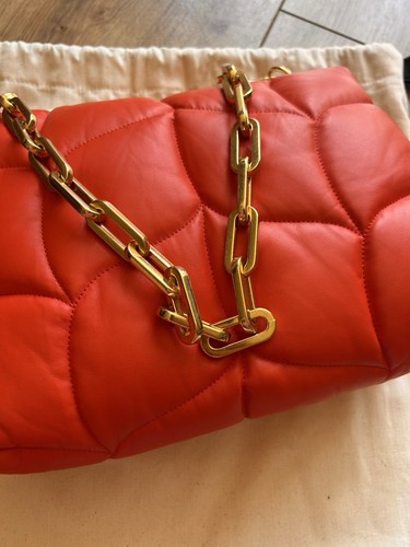 Mulberry red quilted leather - mulberry,