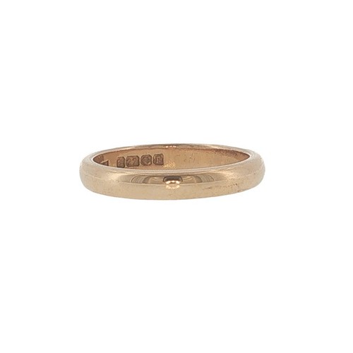 Vintage 22ct gold wedding band - wedding,