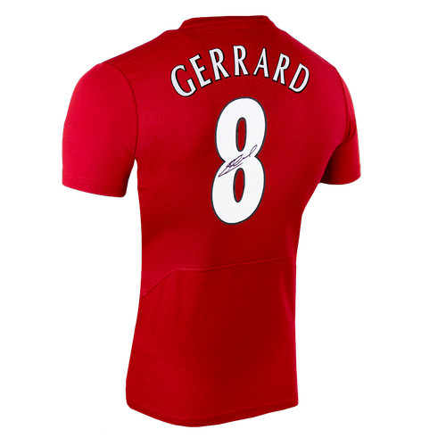 Steven gerrard signed - steven,