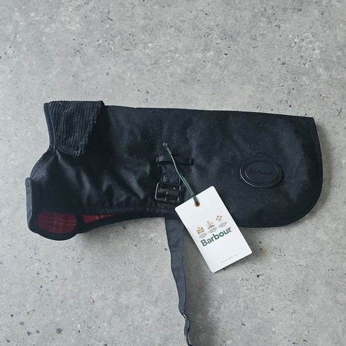 Barbour tartan dog coat new - barbour,