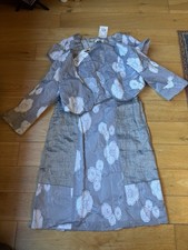 Jorli Grey Dress & Bolero Set