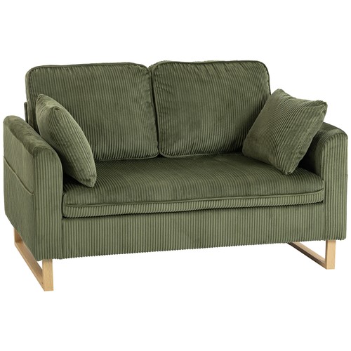 Homcom seater sofa corduroy - homcom,