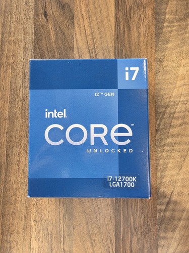 Boxed bundle intel i7 - -, i7-12700k