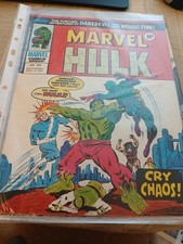 The Mighty World of Marvel HULK #185from 1976 and 169 1975