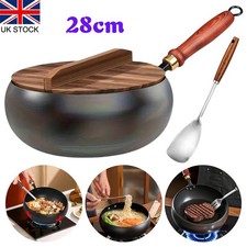 28CM Iron Pot Belly Shaped