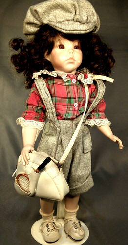 Porcelain doll hilary - porcelain,
