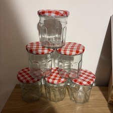 Empty bonne maman glass jam - bonne,