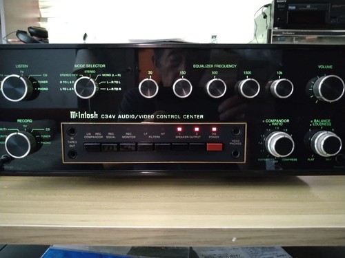 Mcintosh c34v audio video - c34v,