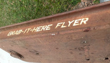 Wagon Grab It Here Crawfordsville IN grocery store restore/Workroom Shelf Toy OK