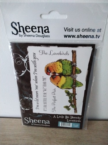 Sheena douglass rubber stamp - sheena,