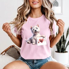 Westie Puppy Valentines Day