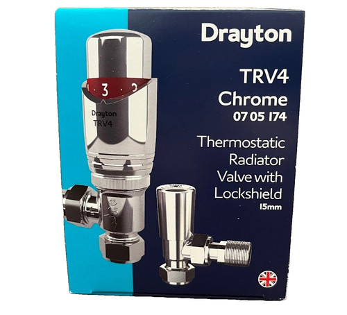 Drayton trv4 all chrome - trv4,