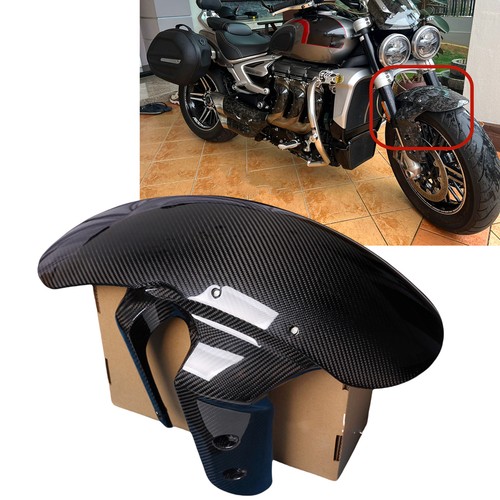 Carbon fiber motorcycle fender - carbon,