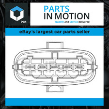 Air Mass Sensor fits FIAT IDEA
