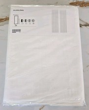 1 Pair Ikea Silverlonn Curtains Extra Long 140 x 300cm White 804.910.420